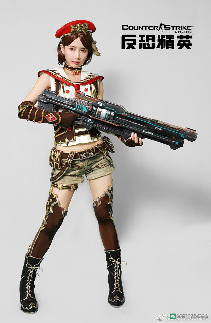 图片[20]-cosplay真人秀安娜米迦勒崔智云第三期反恐精英CSOL游戏-猫咪网络