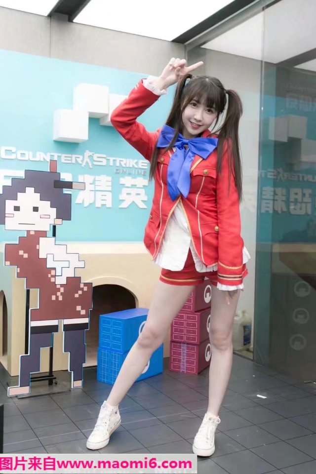 图片[11]-CSOL真人秀，真人扮演cosplay反恐精英OL崔智云熏安娜真人扮演好漂亮-猫咪网络