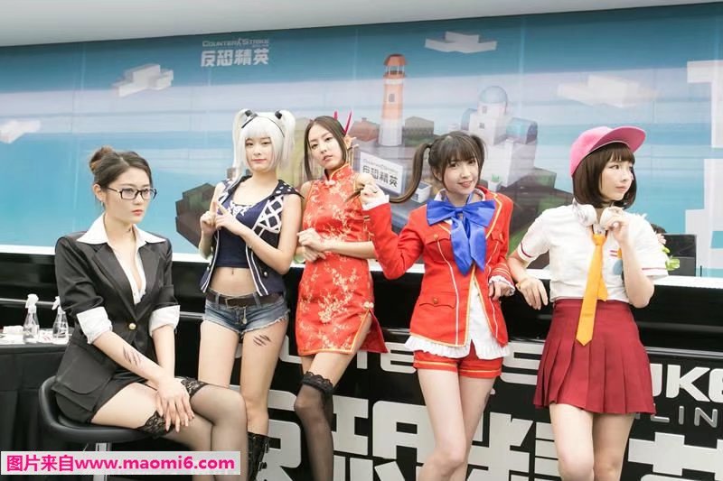 图片[3]-CSOL真人秀，真人扮演cosplay反恐精英OL崔智云熏安娜真人扮演好漂亮-猫咪网络