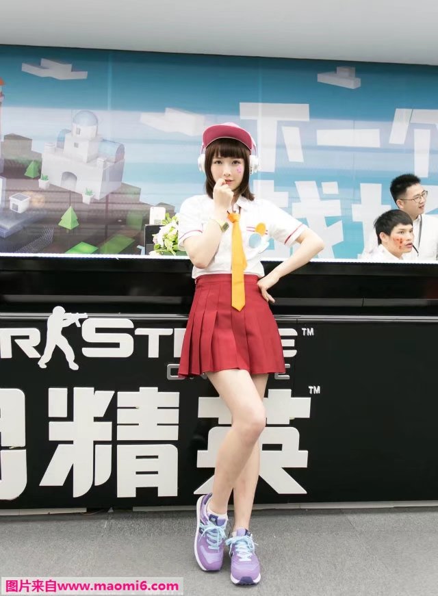 图片[6]-CSOL真人秀，真人扮演cosplay反恐精英OL崔智云熏安娜真人扮演好漂亮-猫咪网络