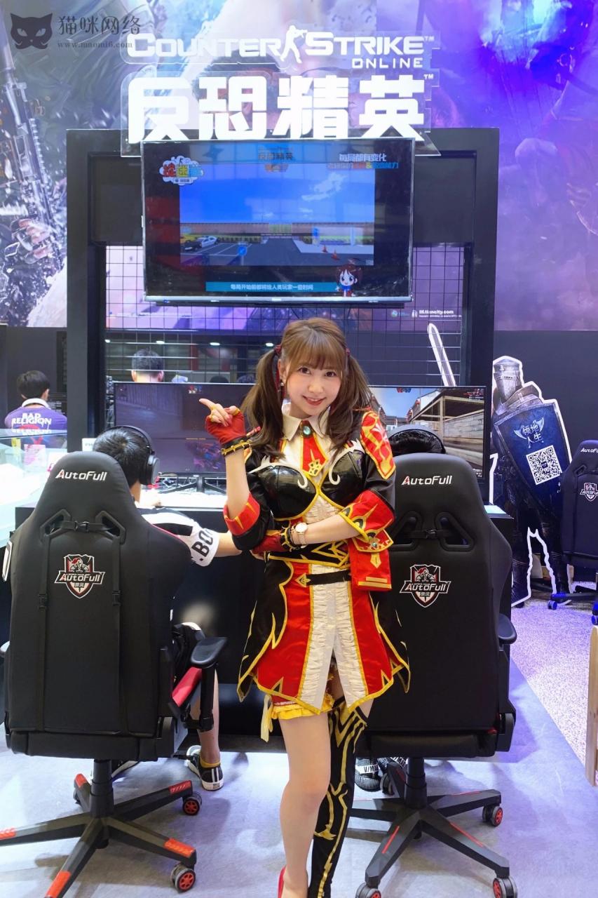 图片[5]-反恐精英OL真人cosplay，漂亮小姐姐真人秀真人崔智云圣灵阿塔尼斯血契安娜扮演者-猫咪网络