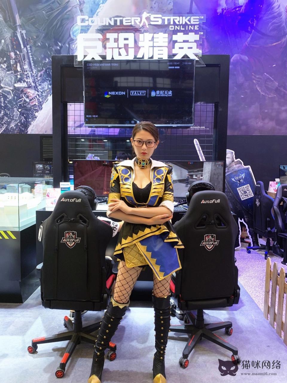 图片[3]-反恐精英OL真人cosplay，漂亮小姐姐真人秀真人崔智云圣灵阿塔尼斯血契安娜扮演者-猫咪网络