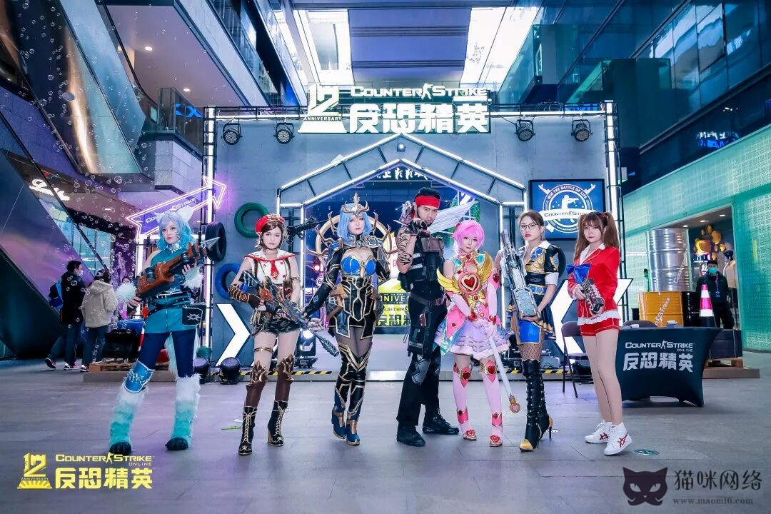 图片[4]-反恐精英CSOL12周年cosplay人物动漫展真人狼魂妹奈奈崔智云罗莎贝安娜-猫咪网络