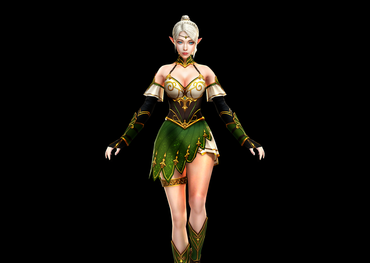 图片[7]-反恐精英CSOL精灵露西安和龙骑士贝伦高清壁纸图片-猫咪网络