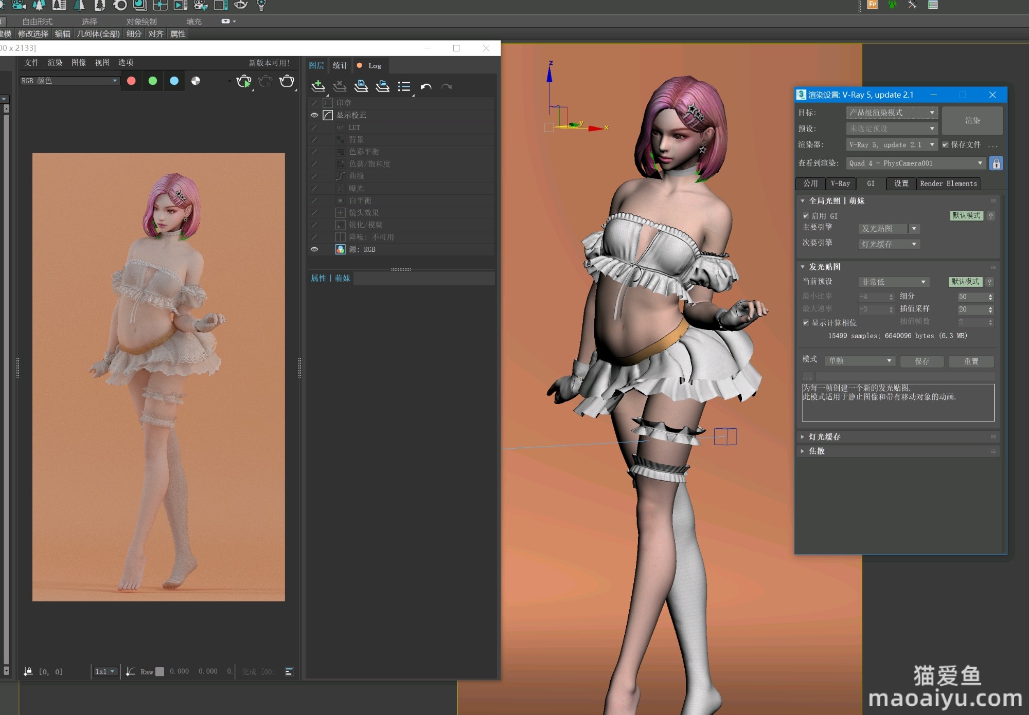 图片[3]-反恐精英CSOL偶像艾琳和特情伊琳娜真实实景照建模渲染壁纸-猫咪网络