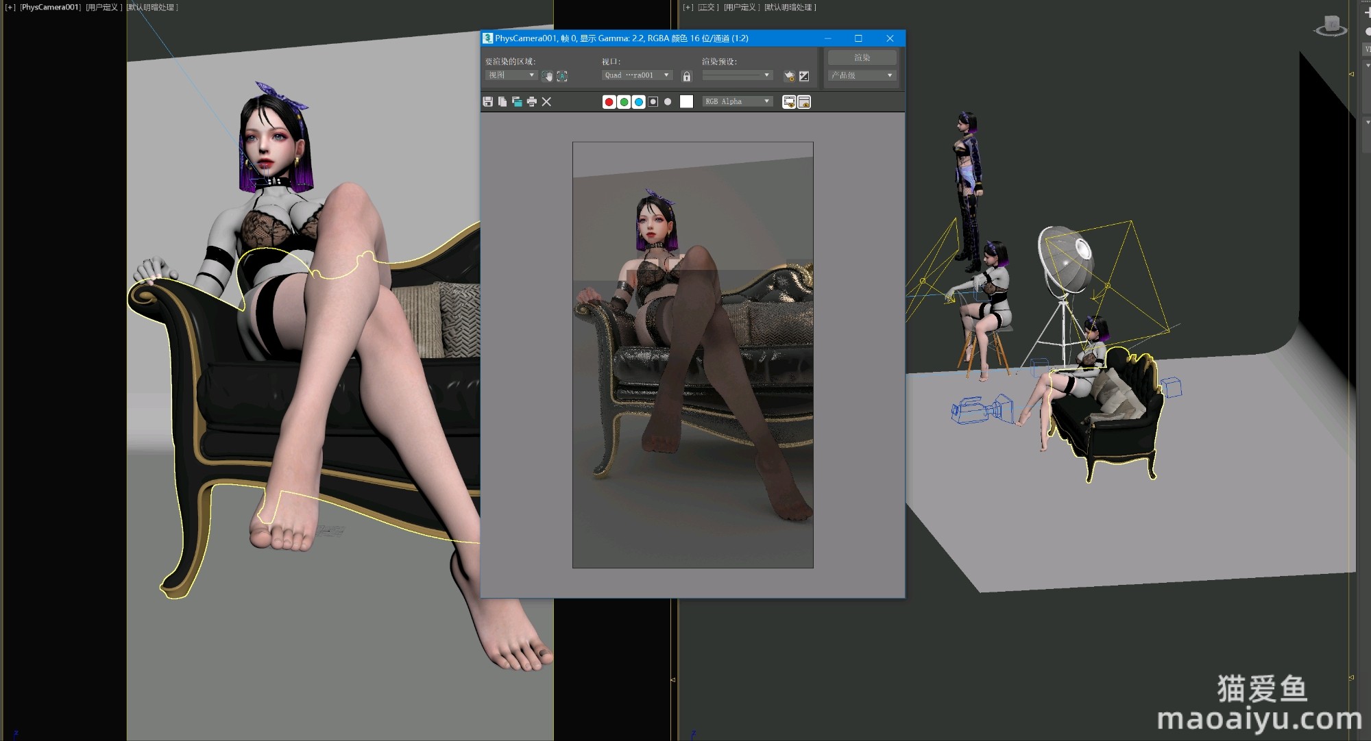 图片[9]-反恐精英CSOL偶像艾琳和特情伊琳娜真实实景照建模渲染壁纸-猫咪网络