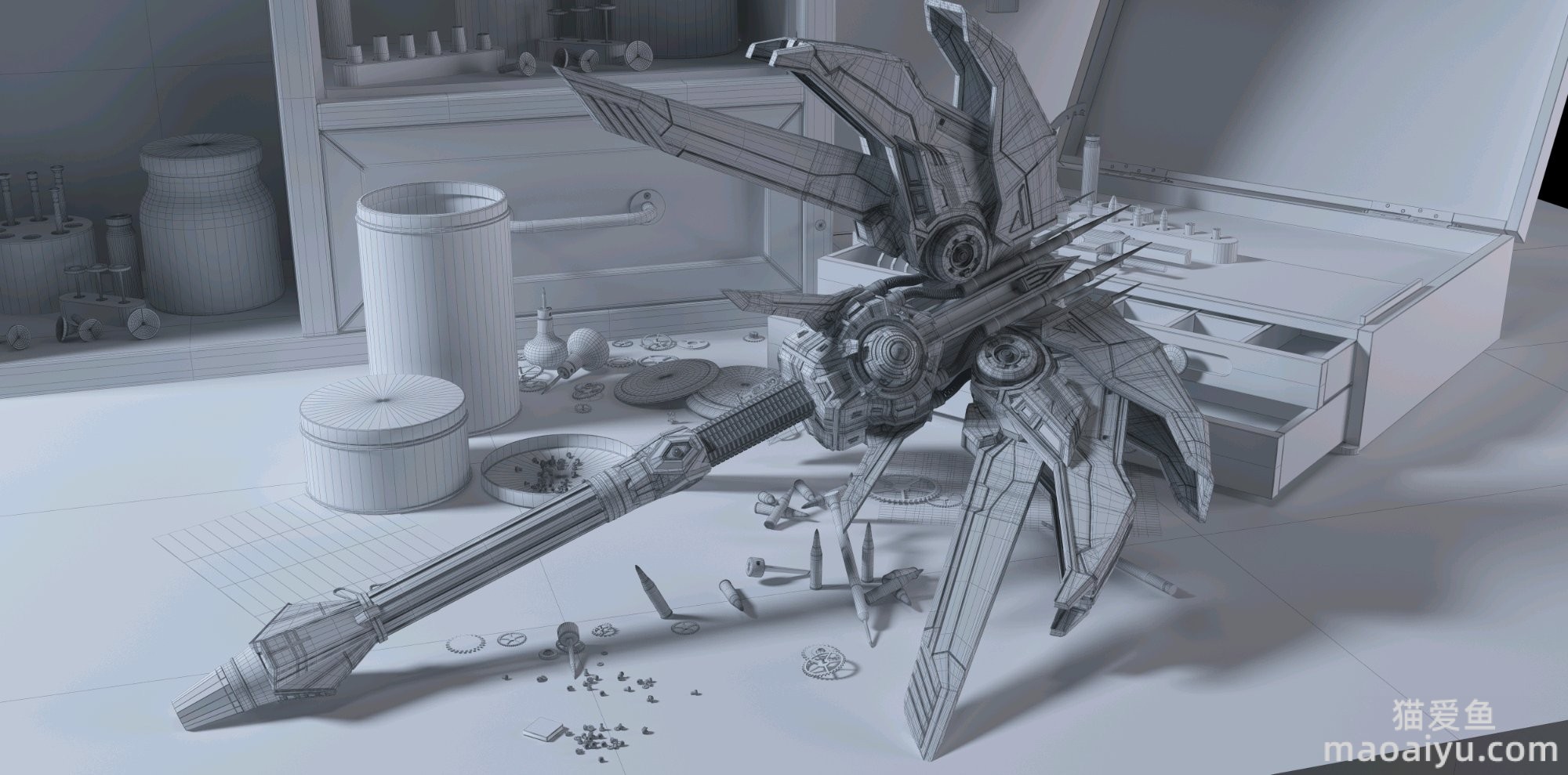 图片[3]-反恐精英CSOL断域雷魂和死亡骑士真实实景建模武器照片-猫咪网络