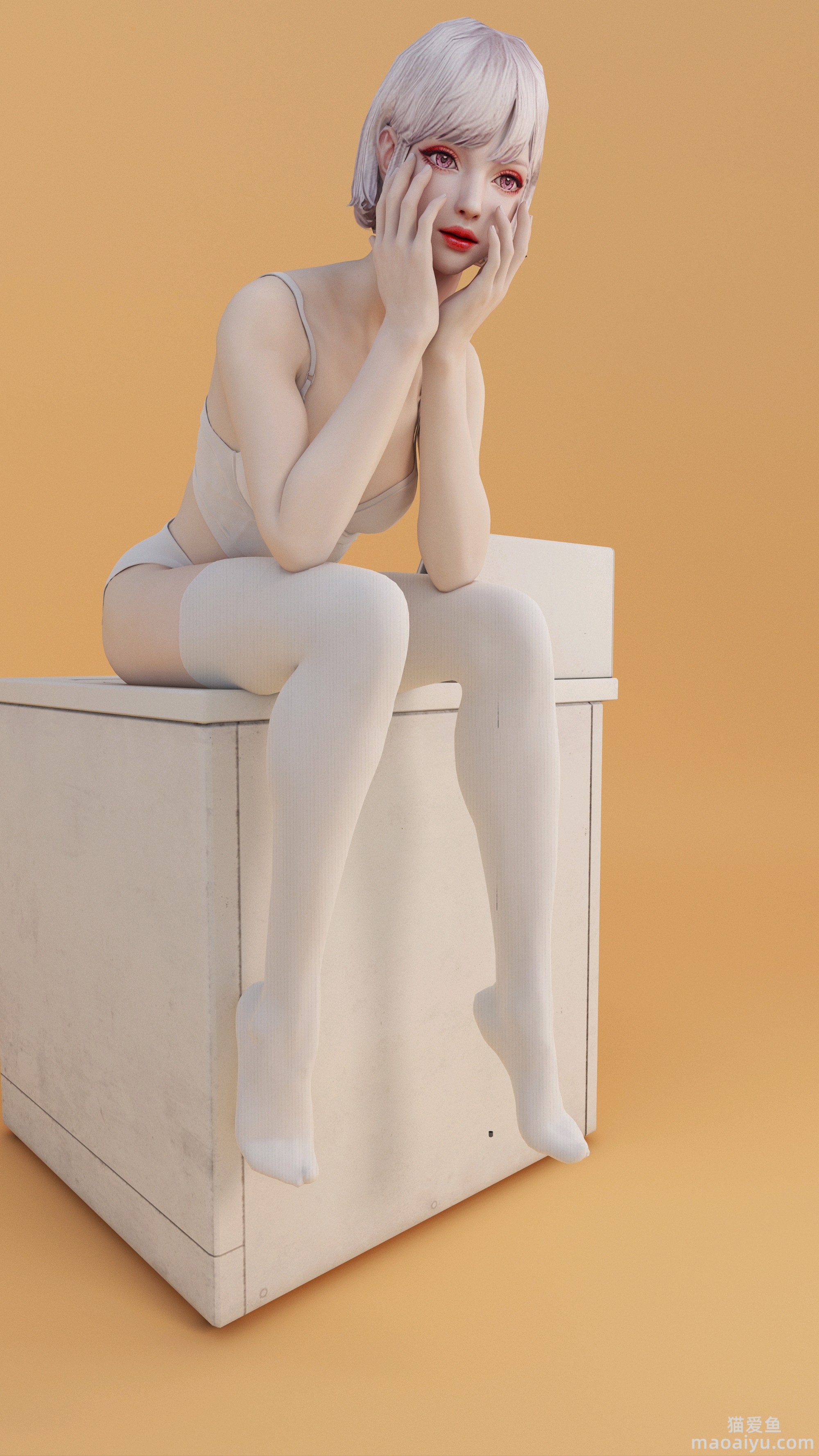 图片[8]-反恐精英CSOL偶像艾琳和特情伊琳娜真实实景照建模渲染壁纸-猫咪网络