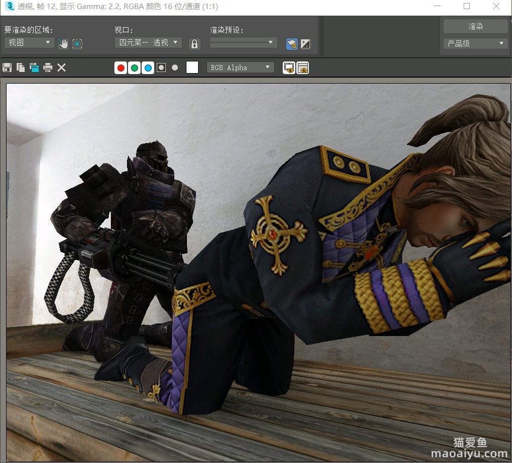 图片[5]-恶搞狼魂娜塔莉亚和杰拉德实景图建模渲染-猫咪网络