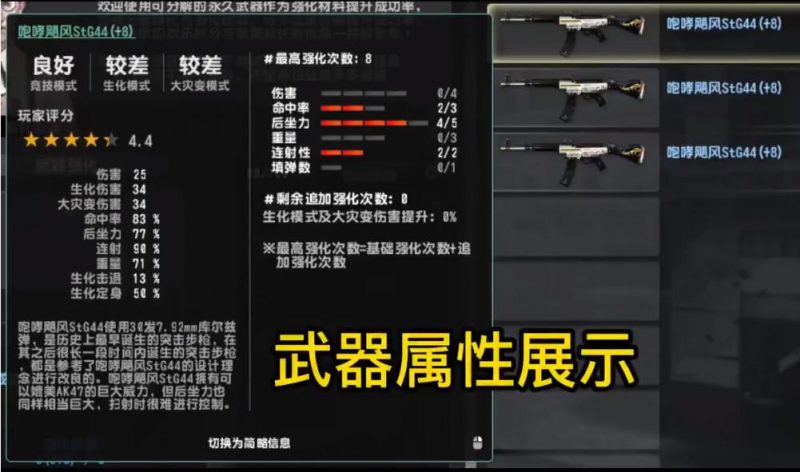 CSOL+8咆哮飓风242属性2命中4后座2连射评测-猫咪网络