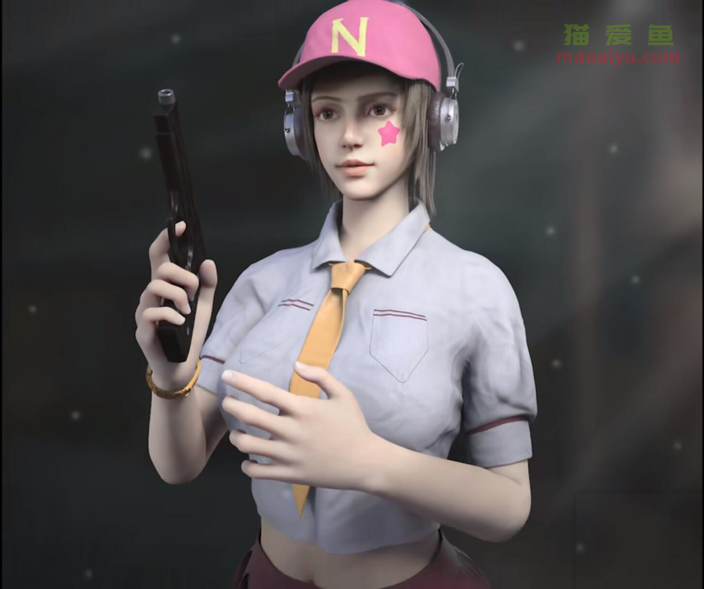 CSOL游戏人物熏建模加水印 (8)