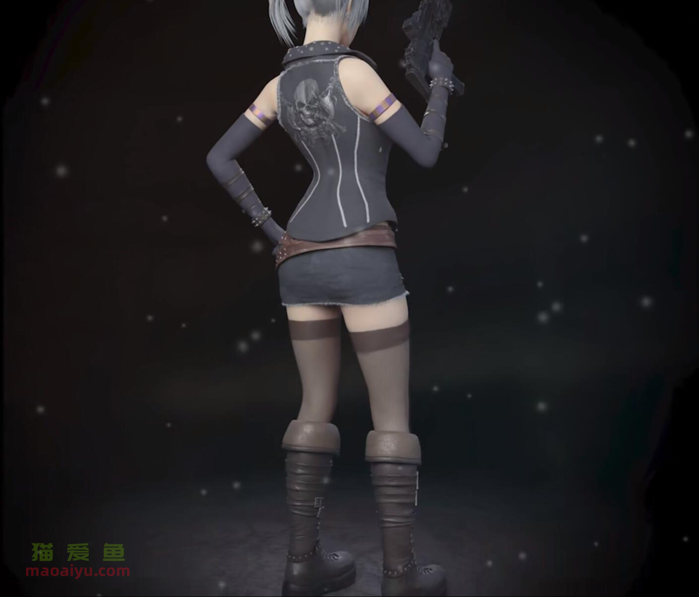 CSOL游戏人物米迦勒建模加水印 (1)