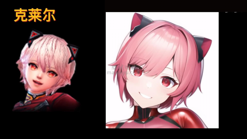 CSOL手绘游戏人物角色火喵克莱尔-猫咪网络