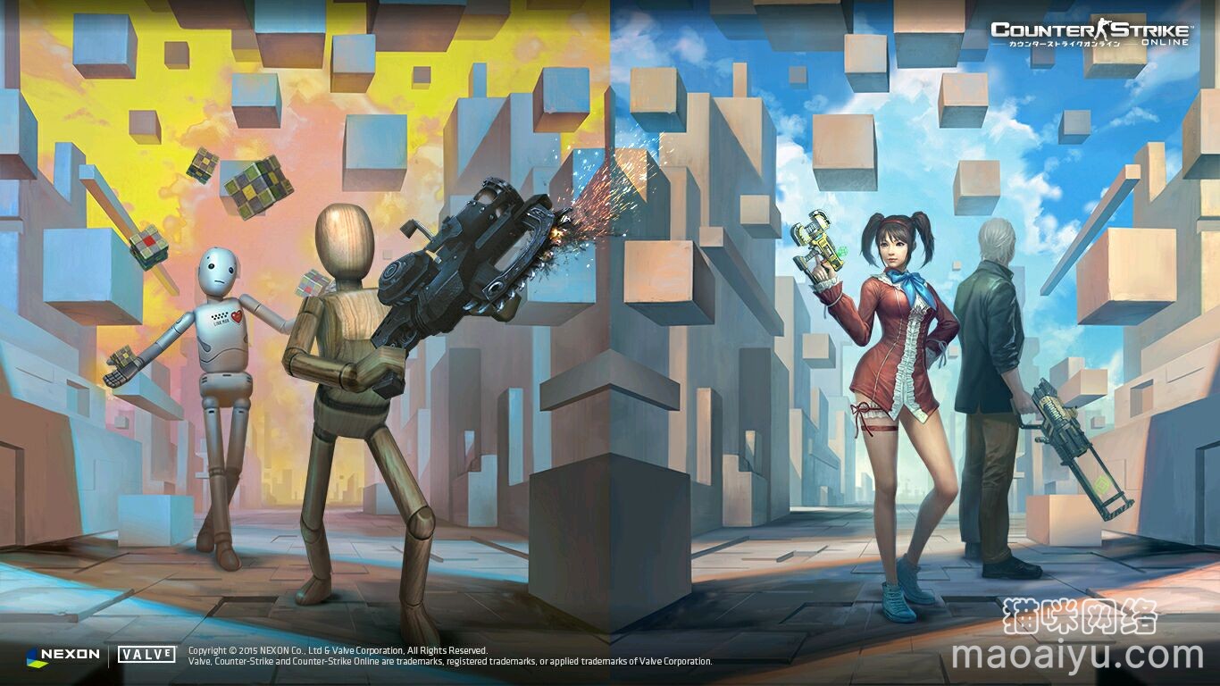 图片[10]-《CSOL》游戏人物角色和僵尸漫画桌面壁纸-猫咪网络