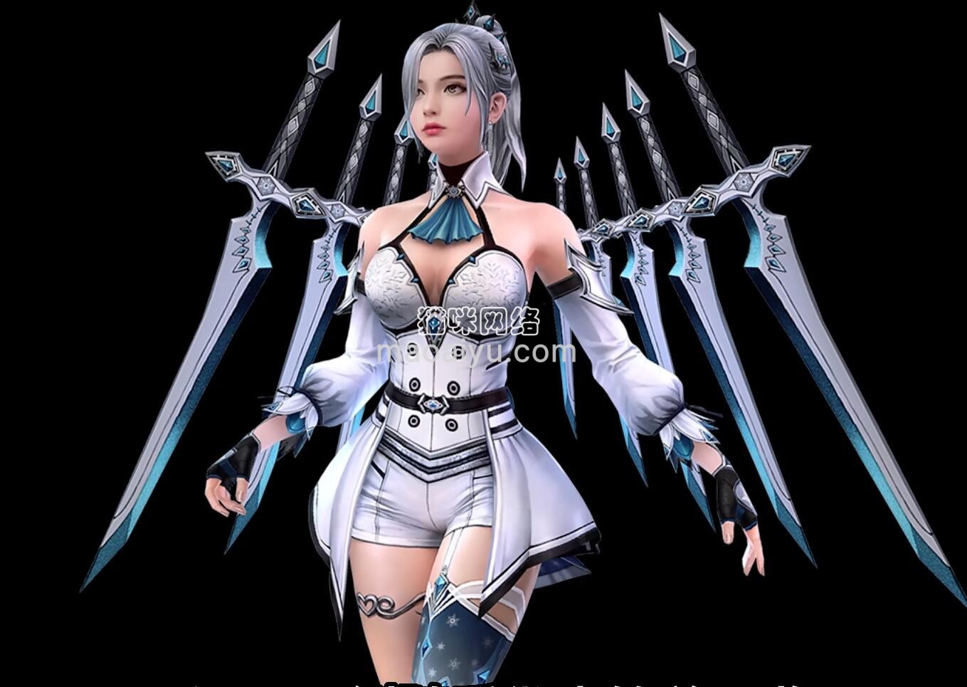 图片[3]-《CSOL》新人物角色诺克斯和斯卡蒂壁纸-猫咪网络