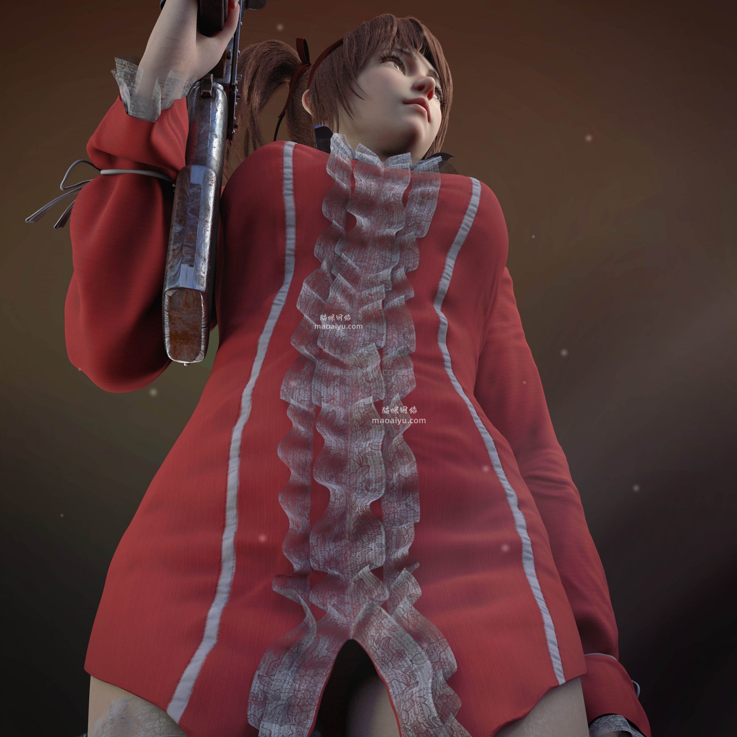 图片[2]-《CSOL》建模安娜游戏人物角色-猫咪网络