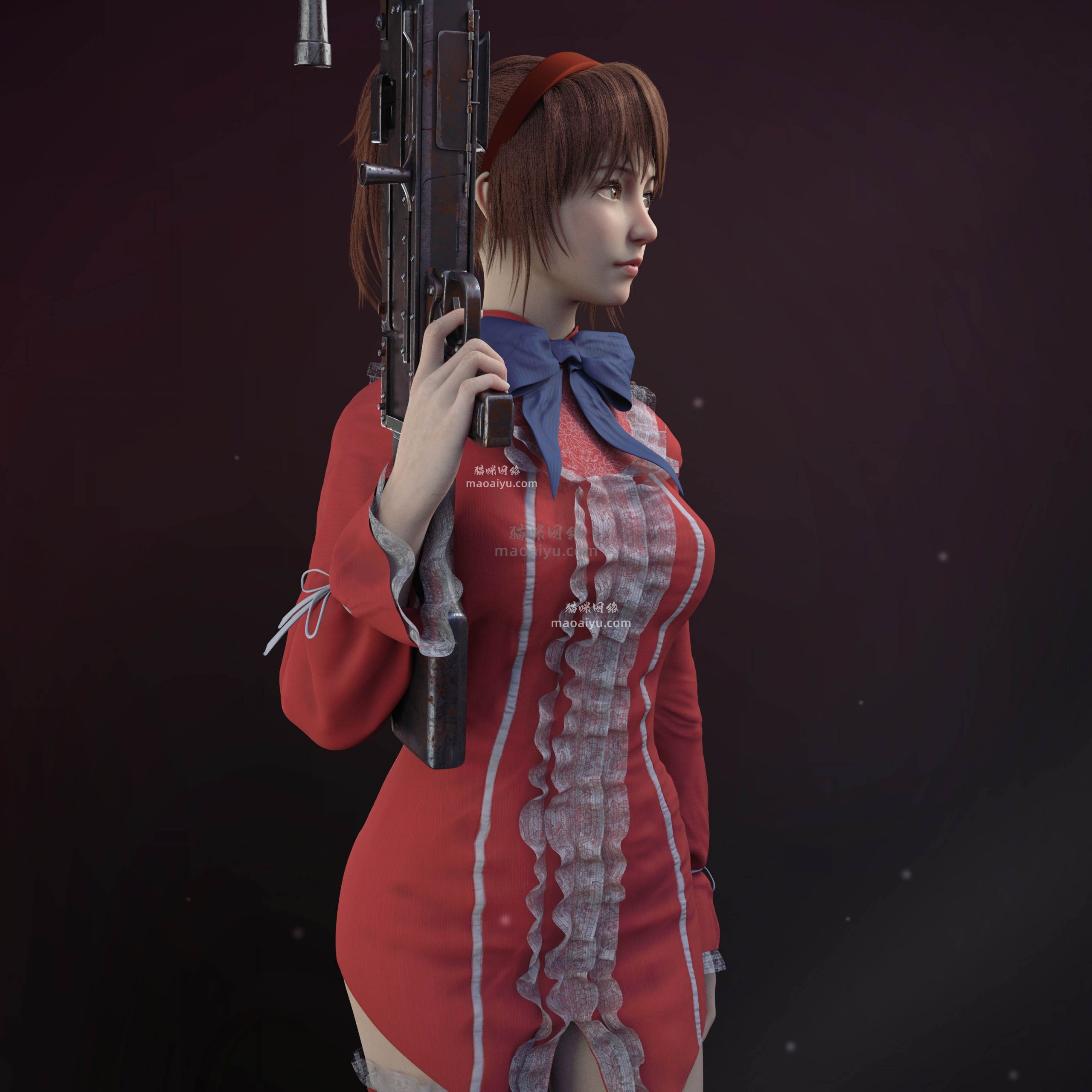 图片[6]-《CSOL》建模安娜游戏人物角色-猫咪网络