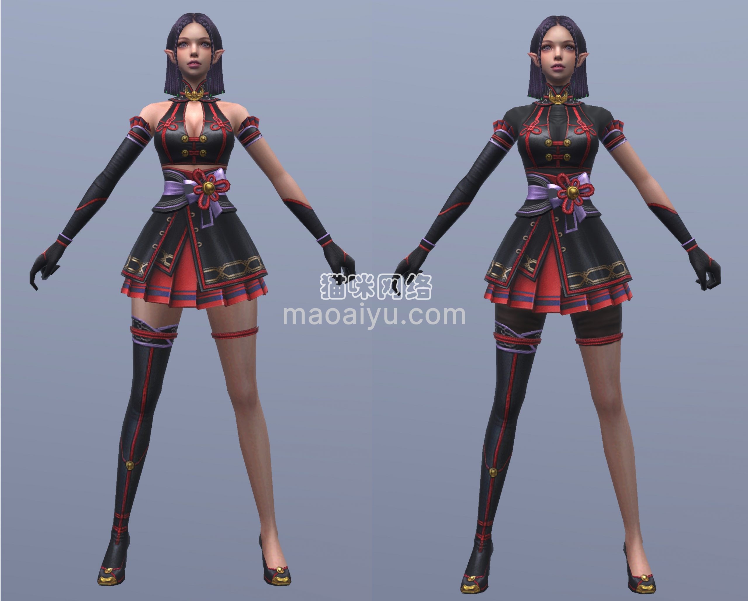 CSOL超凡角色斯卡蒂和诺克斯 (2)