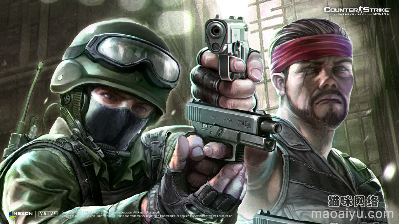 图片[3]-《CSOL》游戏人物角色和僵尸漫画桌面壁纸-猫咪网络