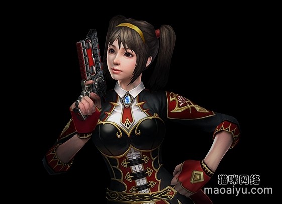 图片[2]-《CSOL》安娜游戏人物角色绘画-猫咪网络