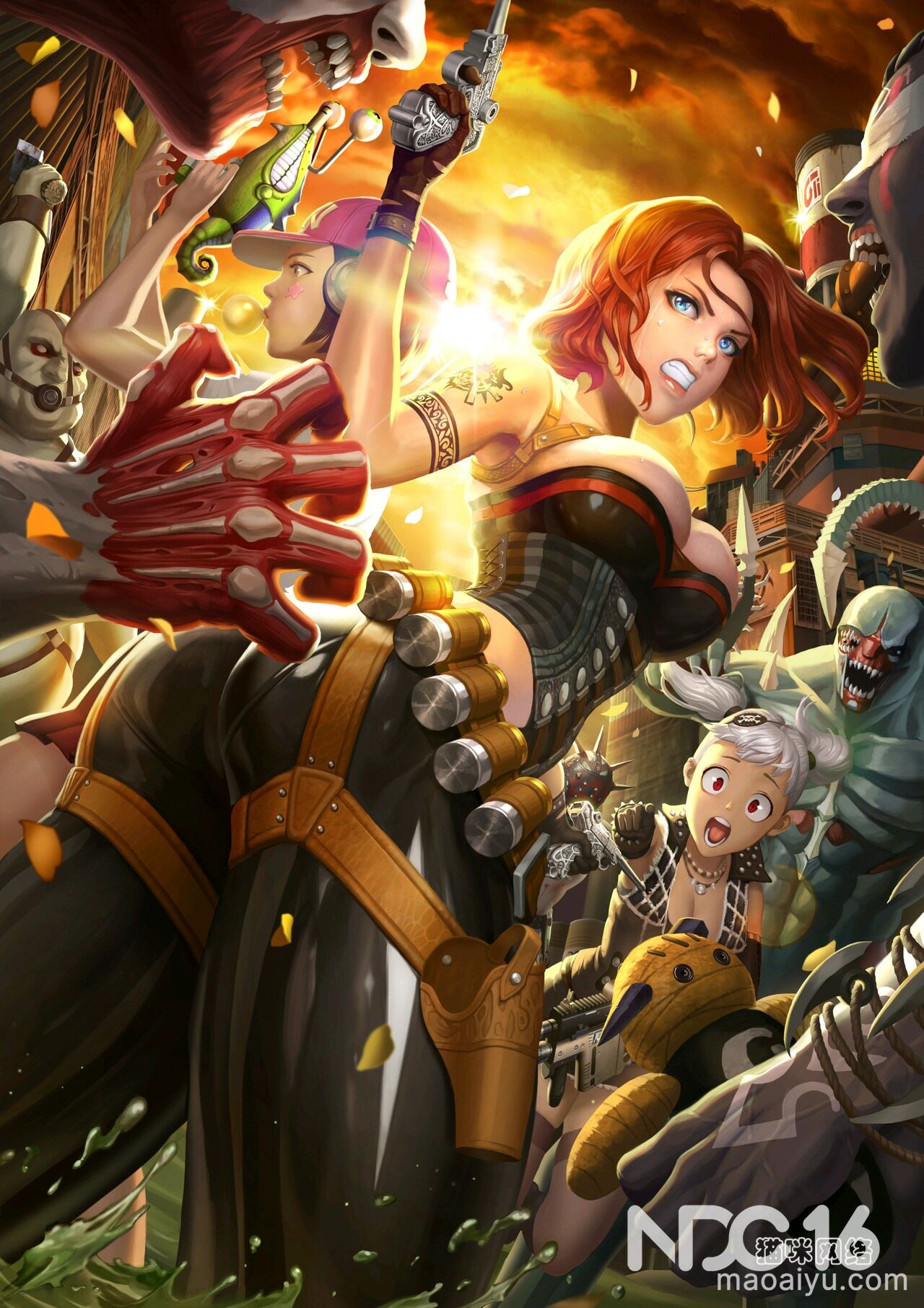 CSOL僵尸人物漫画图屠夫