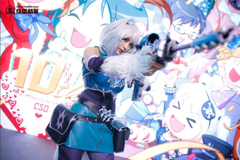 《CSOL》狼魂娜塔莉亚cosplay真人角色扮演第5期-猫咪网络