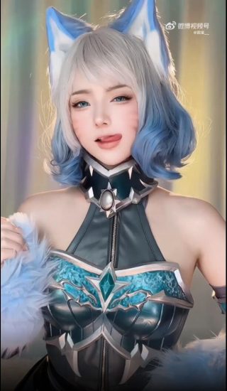 CSOL狼魂娜塔莉亚真人扮演cosplay超好看-猫咪网络