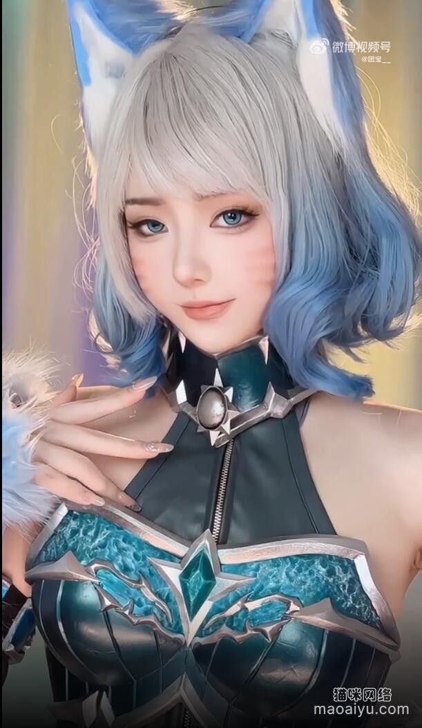 图片[5]-CSOL狼魂娜塔莉亚真人扮演cosplay超好看-猫咪网络