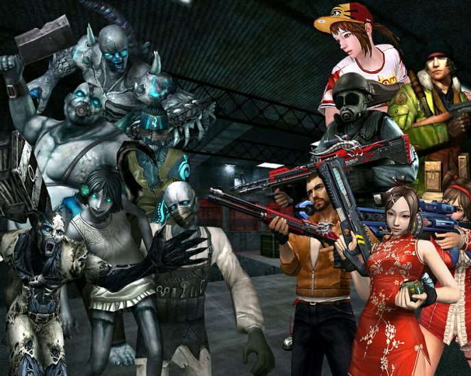 CSOL后巷变僵尸一步跳窗外平台-猫咪网络