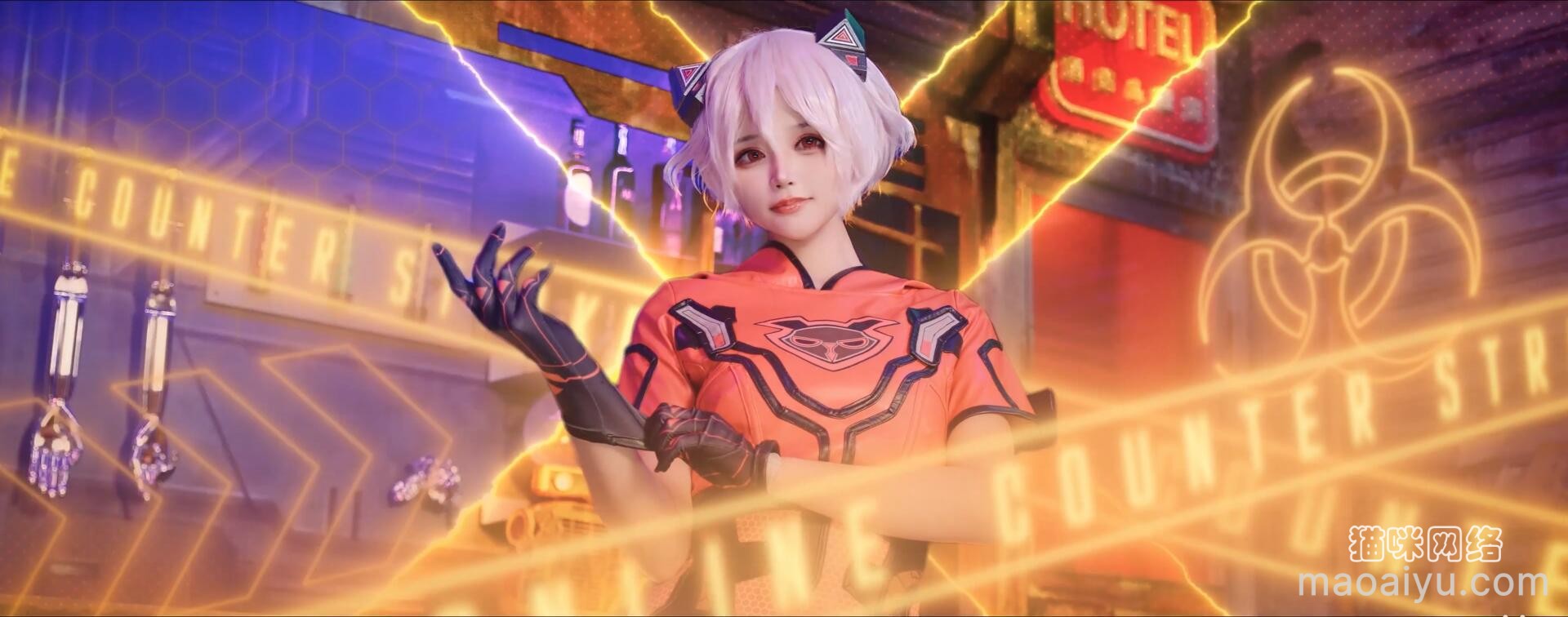 图片[7]-《CSOL》火喵克莱尔cosplay真人角色扮演游戏人物-猫咪网络