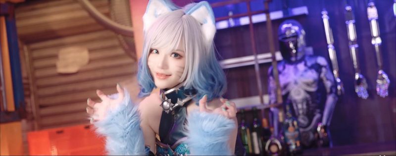 《CSOL》狼魂娜塔莉亚cosplay真人角色扮演第2期-猫咪网络