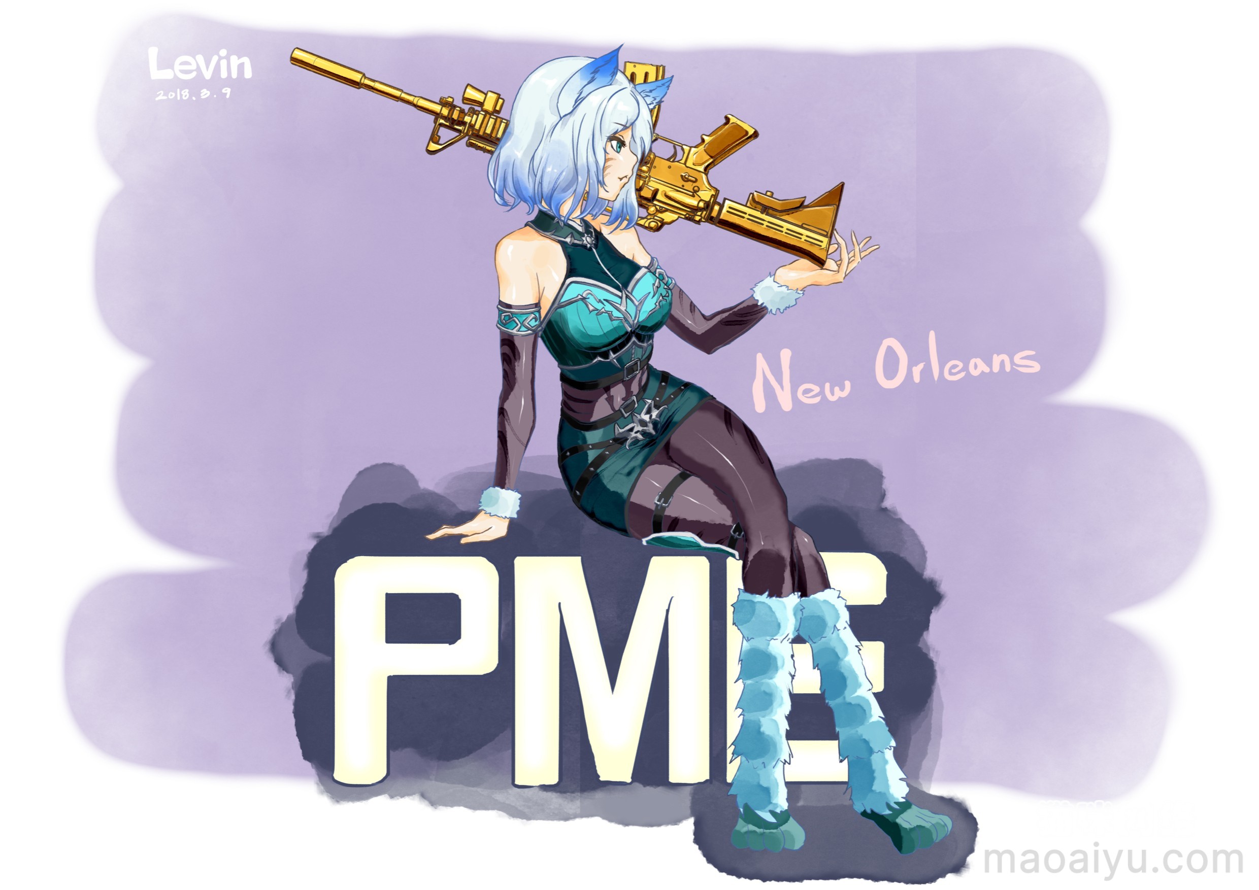 狼魂娜塔莉亚漫画壁纸AV948