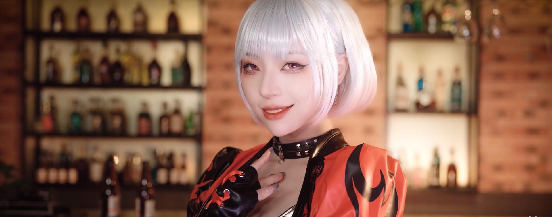 血猎者卡罗琳cosplay真人扮演AC (11)