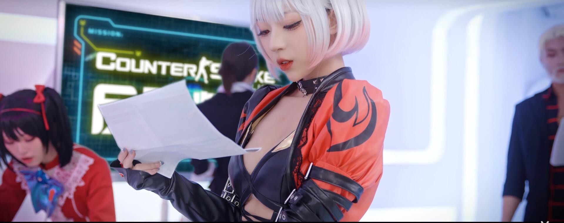 血猎者卡罗琳cosplay真人扮演AC (15)