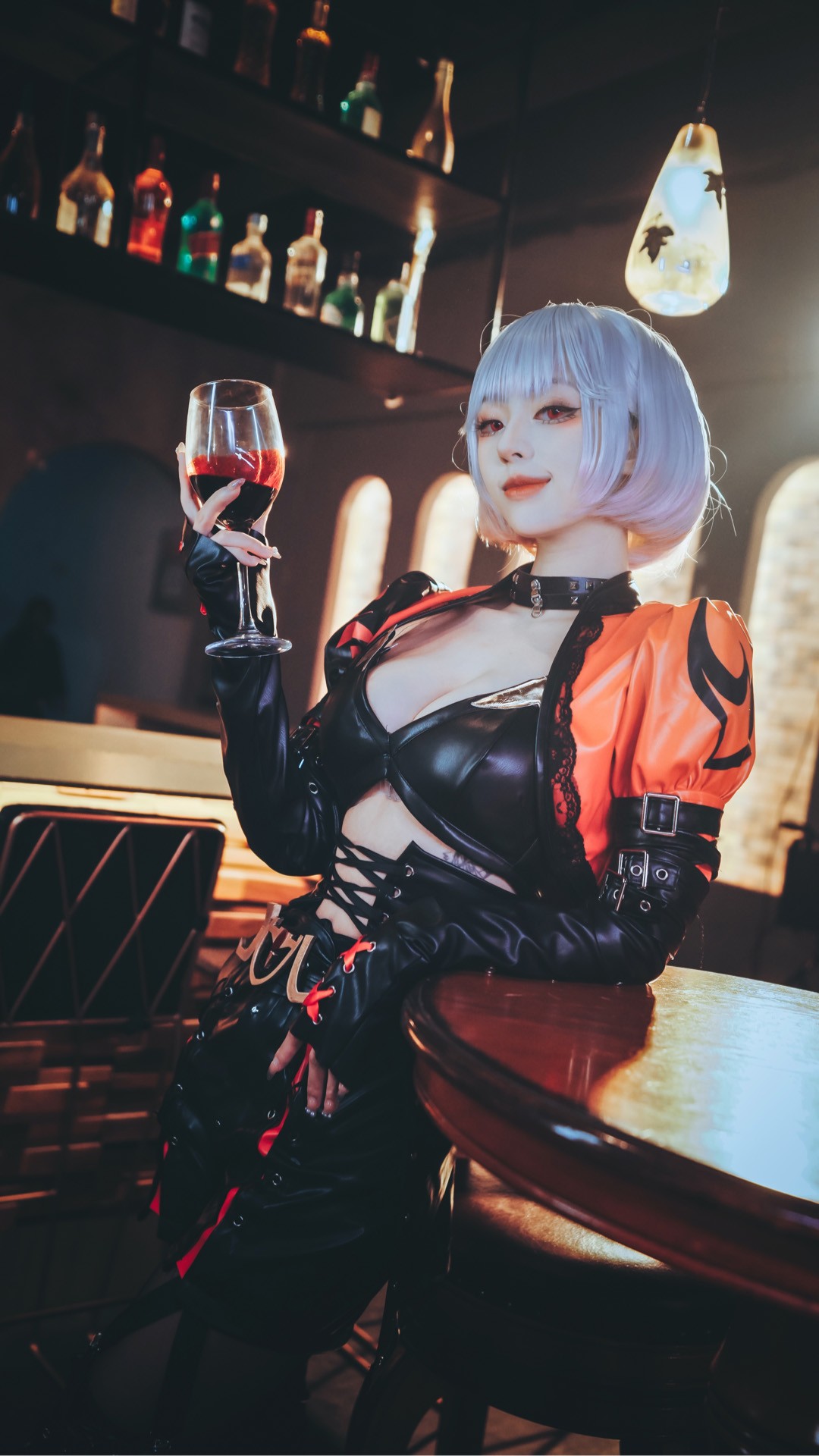 血猎者卡罗琳cosplay真人扮演AC2 (3)