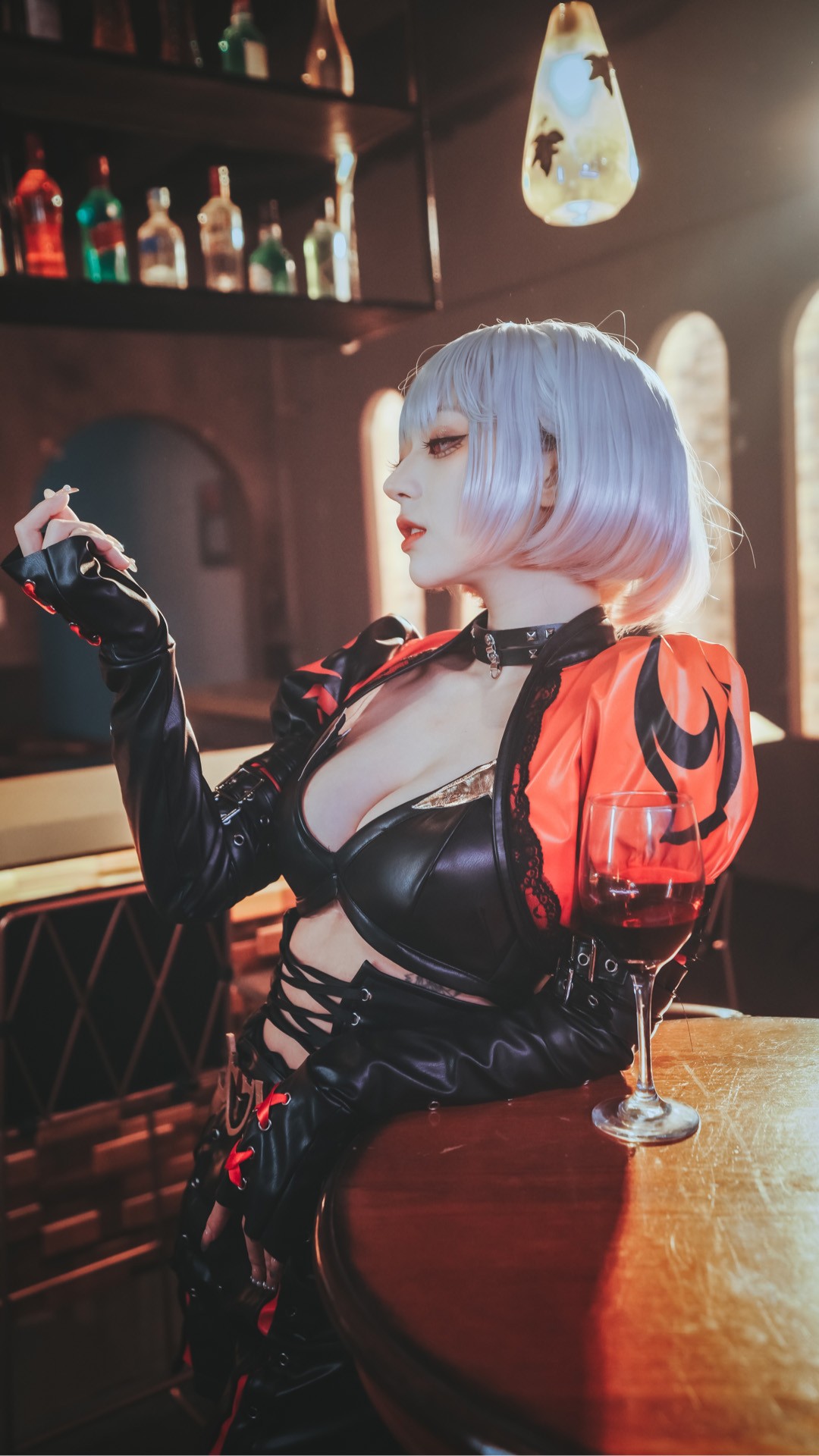 血猎者卡罗琳cosplay真人扮演AC2 (4)