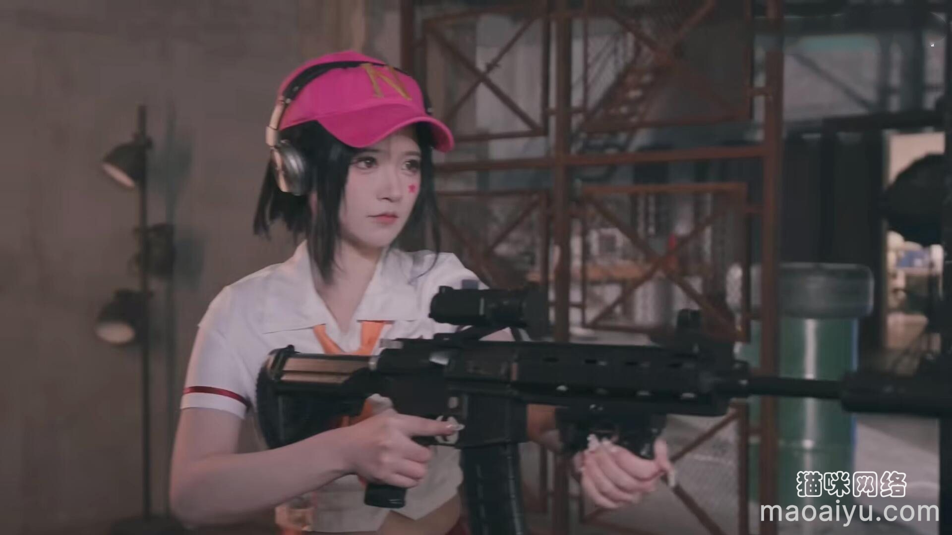 CSOL真人扮演cosplay特情伊琳娜熏偶像艾琳 (14)