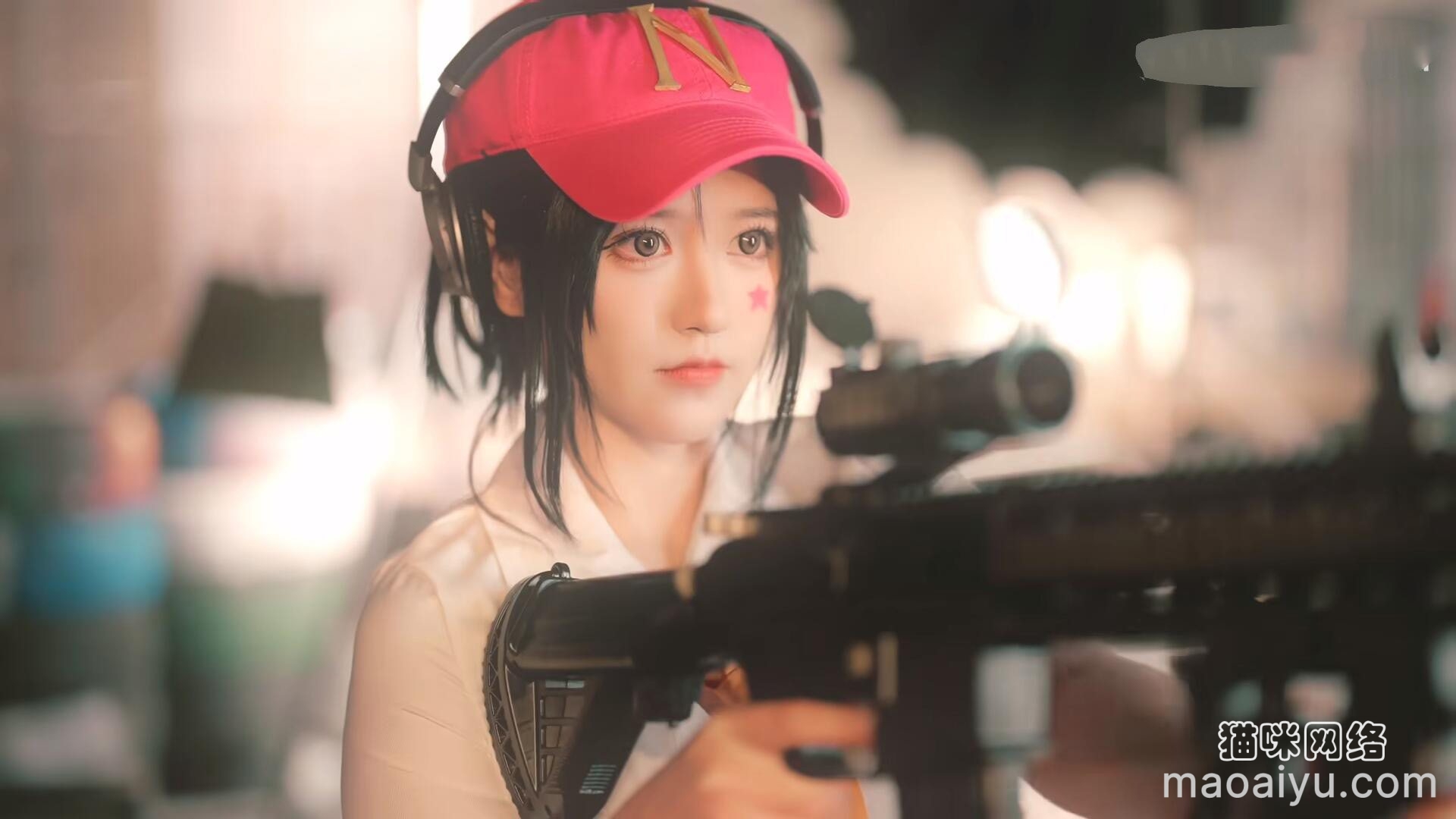 CSOL真人扮演cosplay特情伊琳娜熏偶像艾琳 (3)