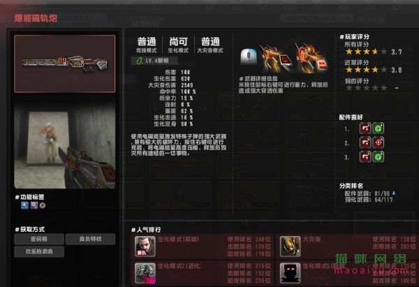 CSOL爆能磁轨炮安装什么配件最好-猫咪网络