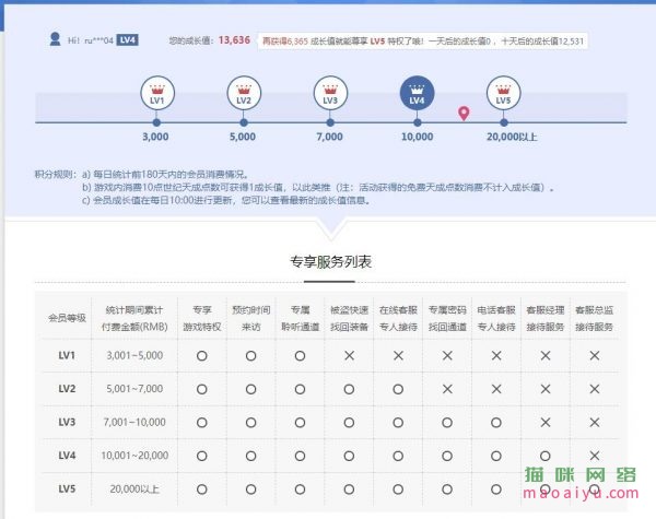 世纪天成VIP计算方式-猫咪网络