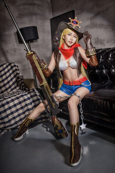 CSOL狂野西部cosplay真人扮演-猫咪网络