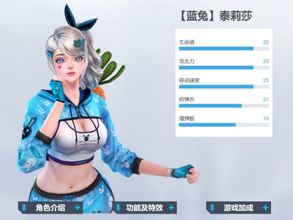 CSOL蓝兔泰莉莎性能属性介绍-猫咪网络