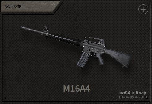 绝地求生M16A4武器360°全景展示-猫咪网络