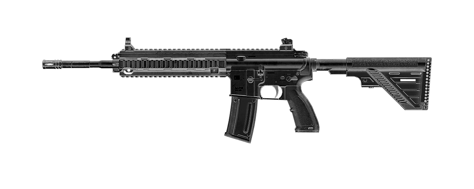 绝地求生M416武器高清PNG素材透明背景2