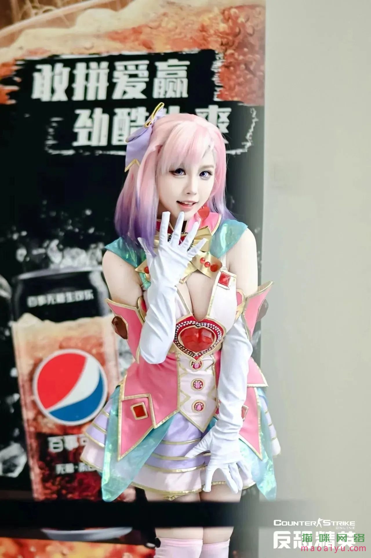 CSOL蜜桃奈奈cosplay真人扮演AE486
