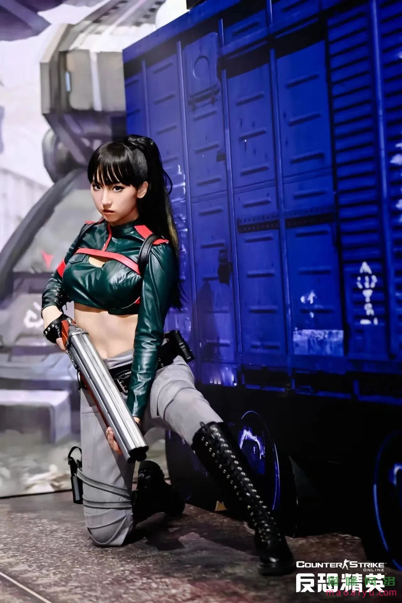 CSOL女英雄cosplay真人扮演AE649