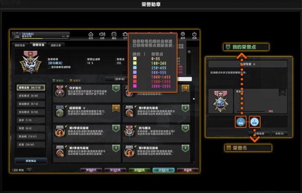 CSOL荣誉勋章介绍说明-猫咪网络