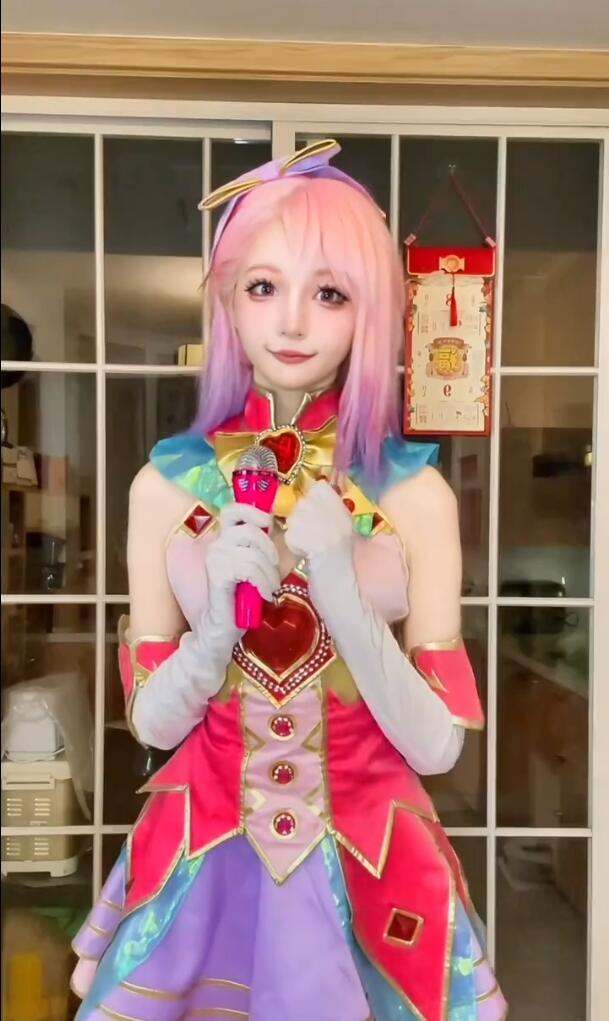 CSOL真人cos扮演蜜桃奈奈A6 (1)