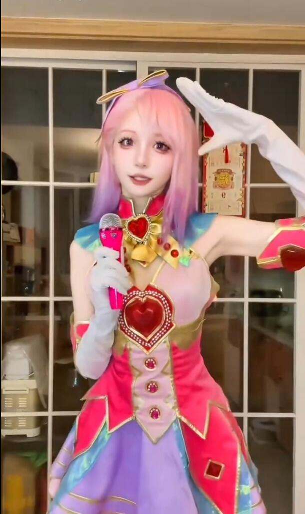 CSOL真人cos扮演蜜桃奈奈A6 (2)