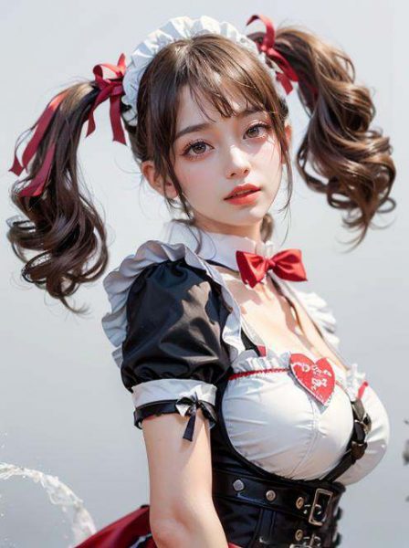 CSOL游戏人物角色女仆安娜真人版第12期-猫咪网络